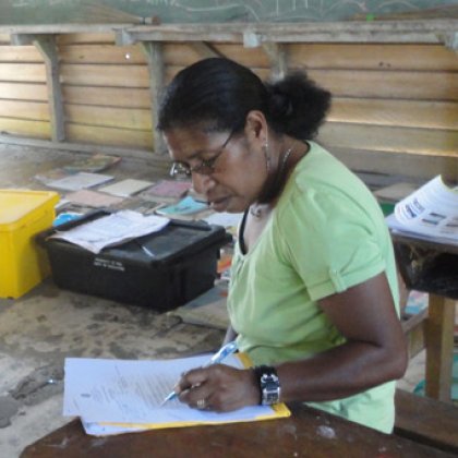 Mary Kairu Warus submitted her final University of Queensland assignment hours before major surgery.