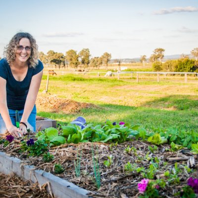 Community Garden representative Noeleen Warman