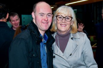 Gen Z project participant, Callum Scanlon and his mother, Margaret Scanlon. Supplied.