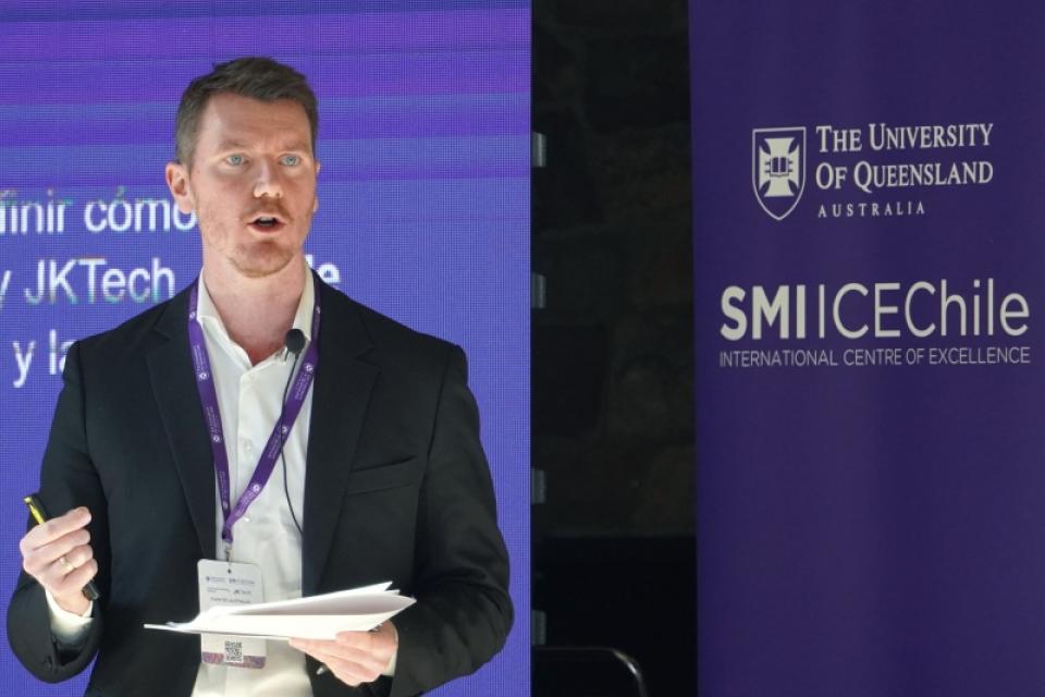 SMI-ICE-Chile executive director Dr Douglas Aitken. 