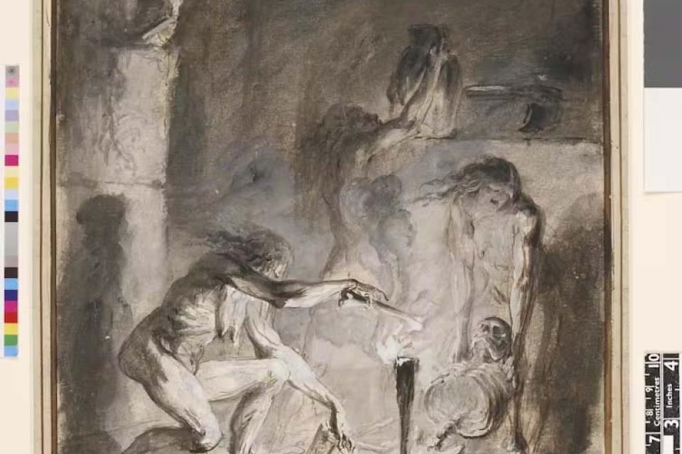 Painting by Luis Paret y Alcázar