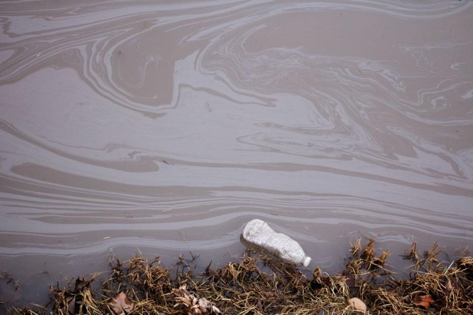 Water pollution