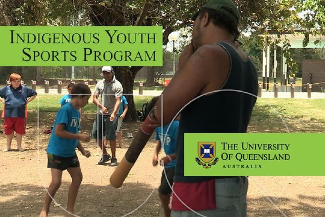 Indigenous Youth Sports Program video title card