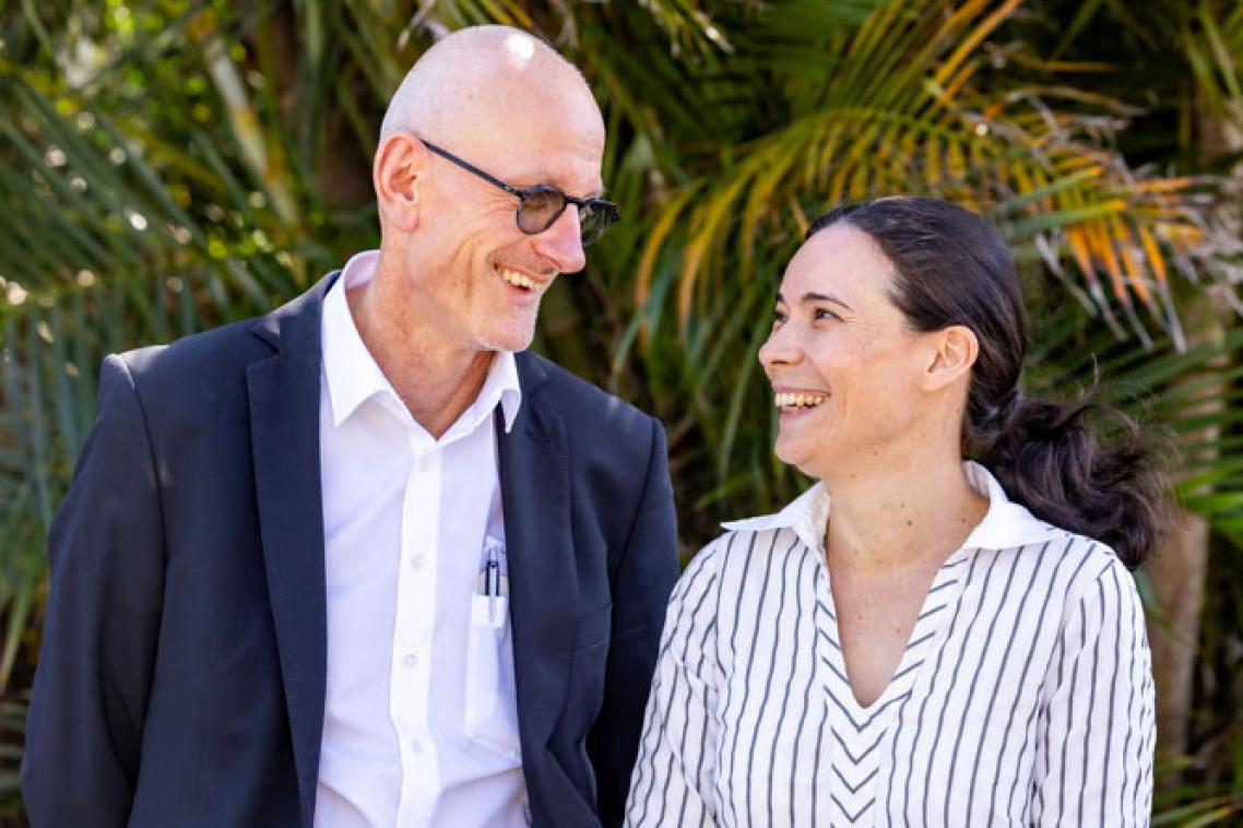 Professor Andrea Obermair and Dr Eva Baxter