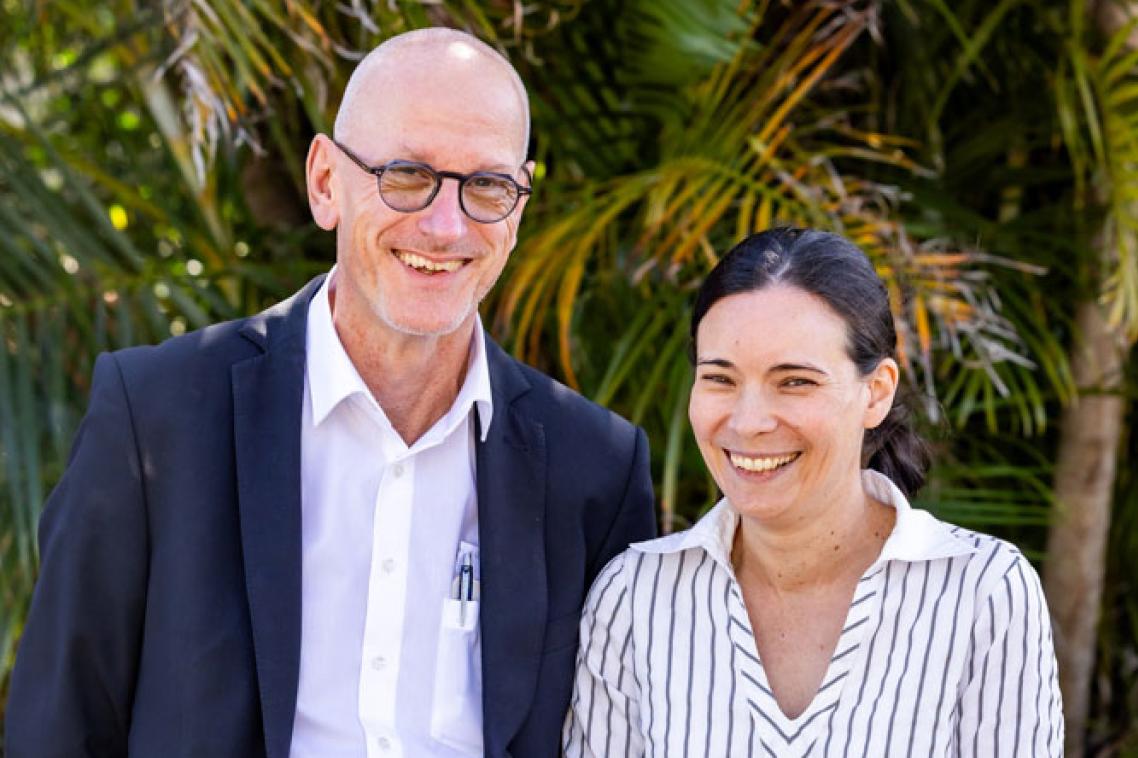 Professor Andrea Obermair and Dr Eva Baxter