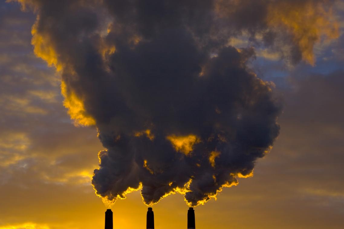 Industrial emissions.