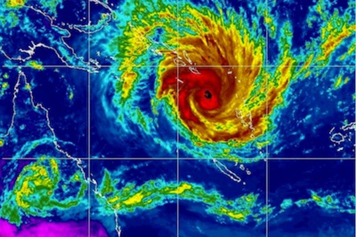 Tropical Cyclone Yasi, which devastated Queensland's coast during February 2011.