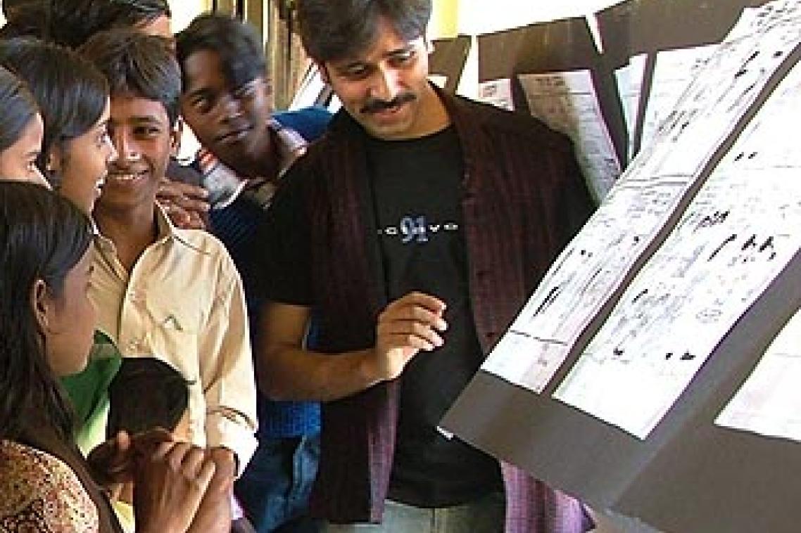 2010 Social Change Award winner Sharad Sharma