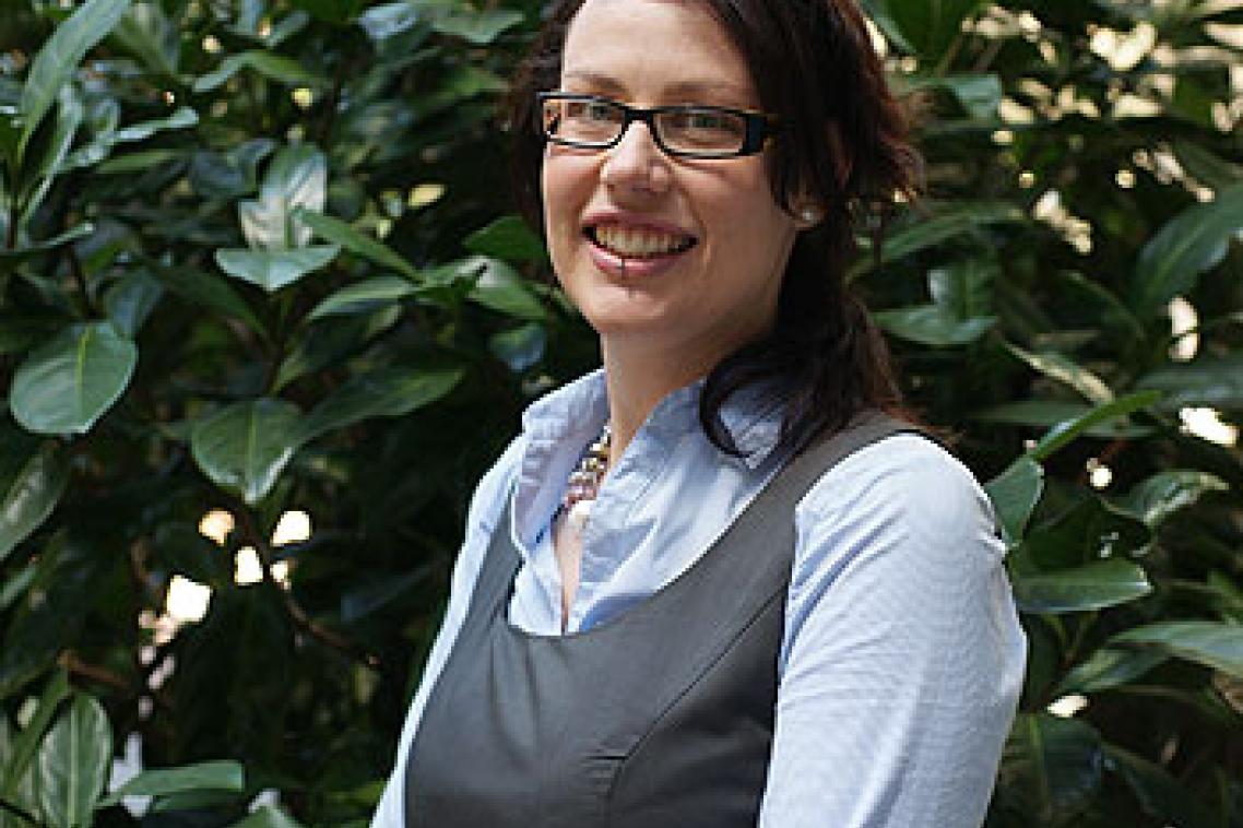 UQ graduate and business sustainability analyst Kristine Dewar