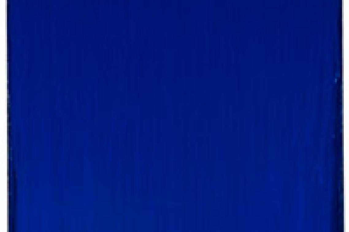 Joseph Marioni, Blue Painting, Acrylic and Linen on Stretcher
61 x 51 cm 2000 no. 15. Collection of The University of Queensland, purchased 2001. Reproduced courtesy of the artist and David Pestorius Projects, Brisbane.