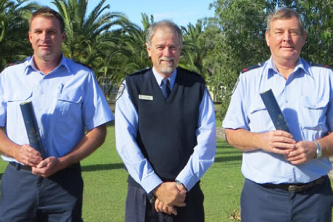 Paul Wimmer, Chris Burgess and Geoff Walker.