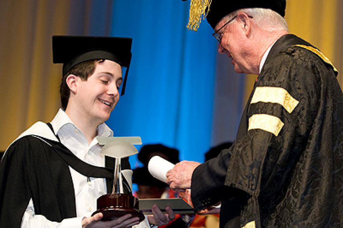 Graduate of the Year, Nicholas Beaton