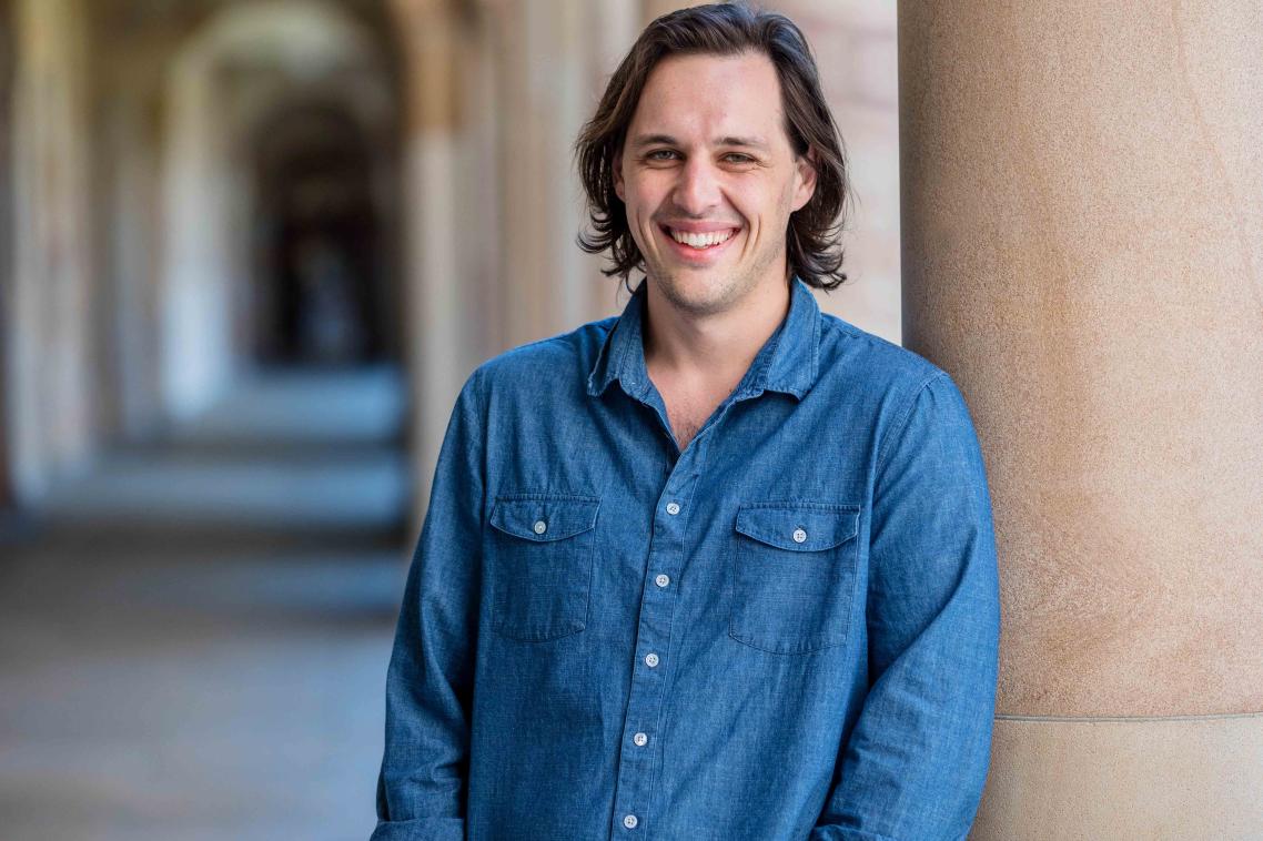 PhD candidate Max Brierty