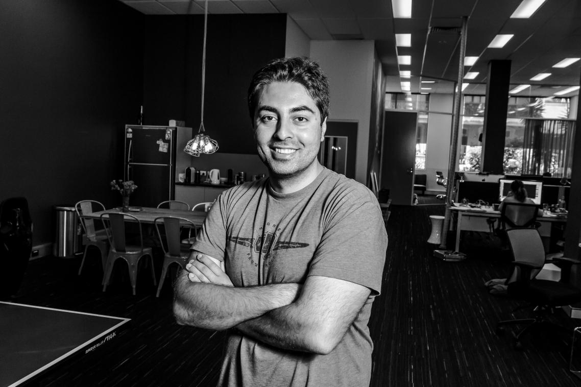 UQ Entrepreneur in Residence Alborz Fallah