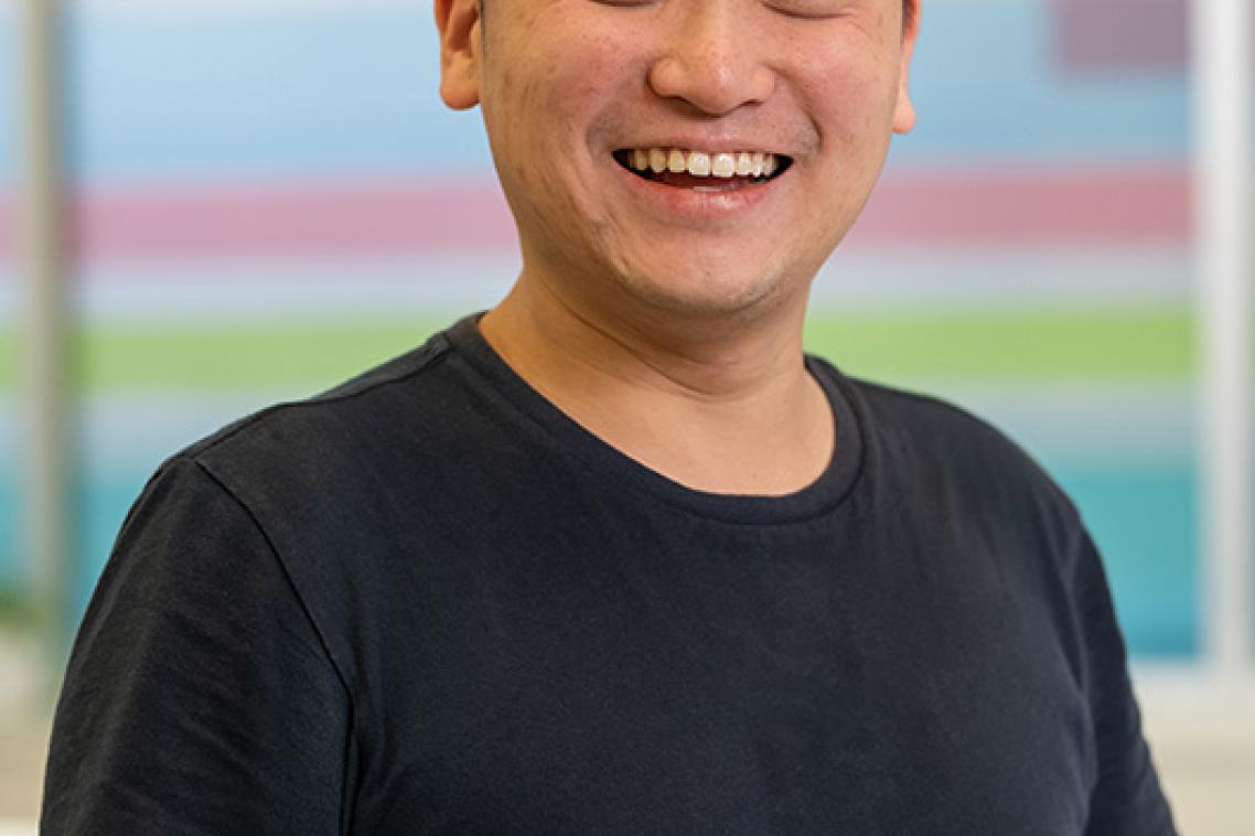 Headshot of man smiling