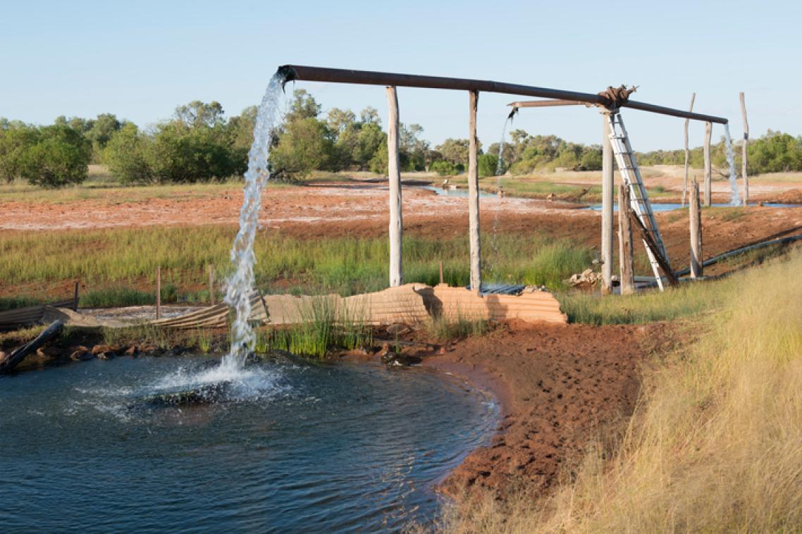 The 3D Water Atlas compiles and analyses data from Surat Basin bores. Photo iStock