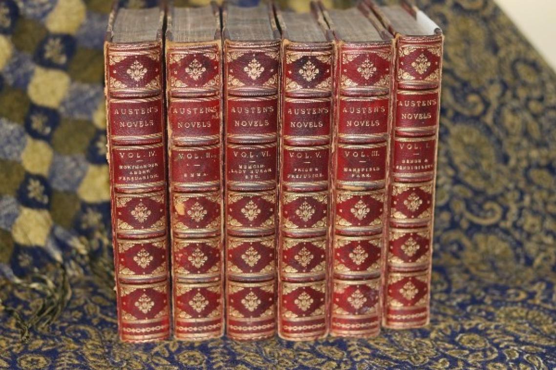 Lot 6 - Austen’s Novels. Vols. I-VI for sale at UQ's Rare Book Auction.