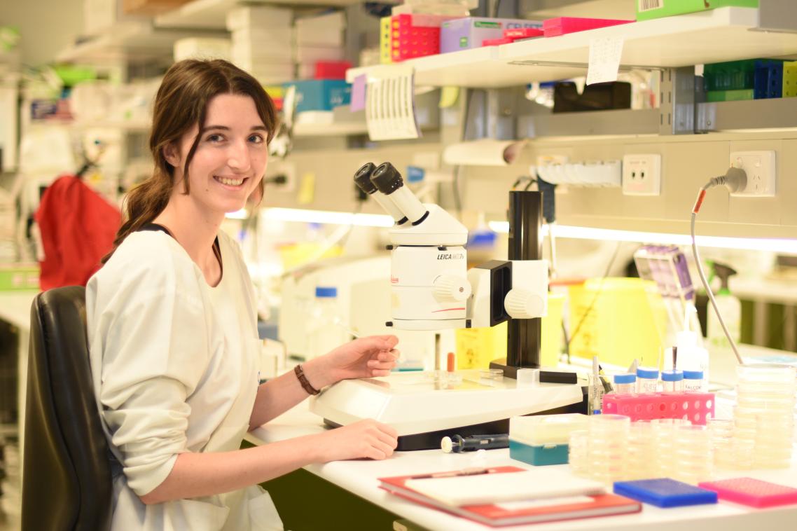2008 Queensland Brain Bee Challenge winner Casey Linton