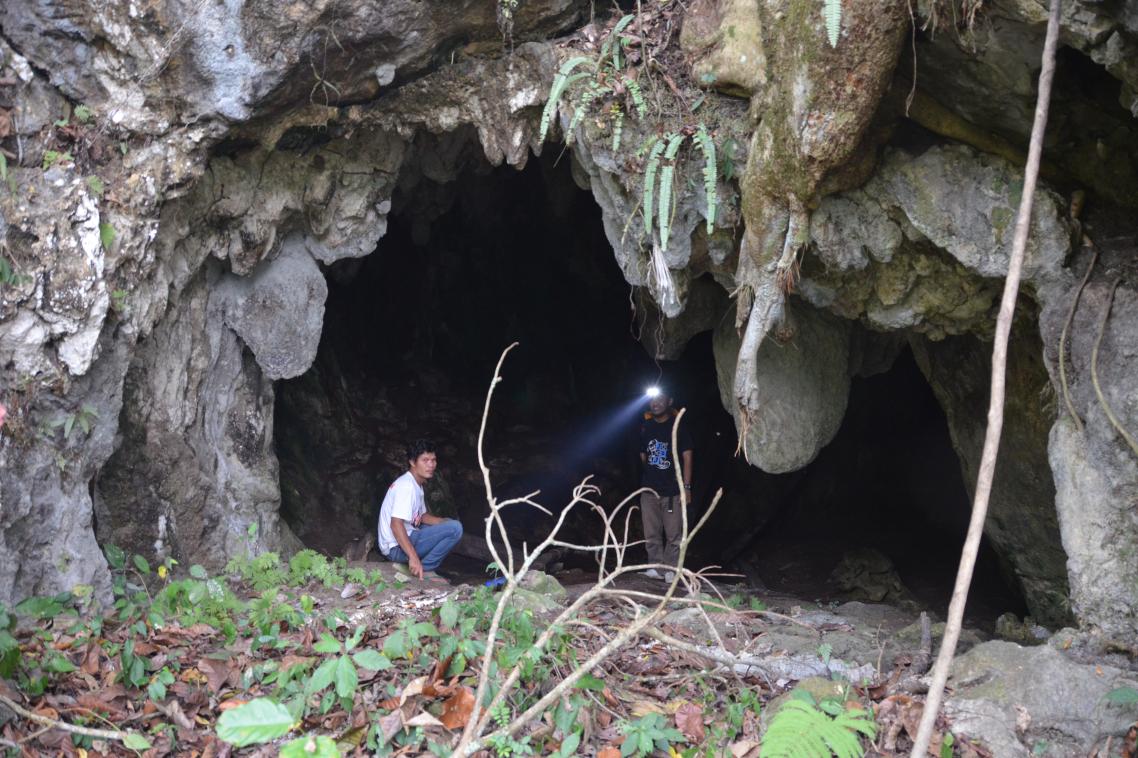 Lida Ajer cave. Credit: Julien Louys and Gilbert Price