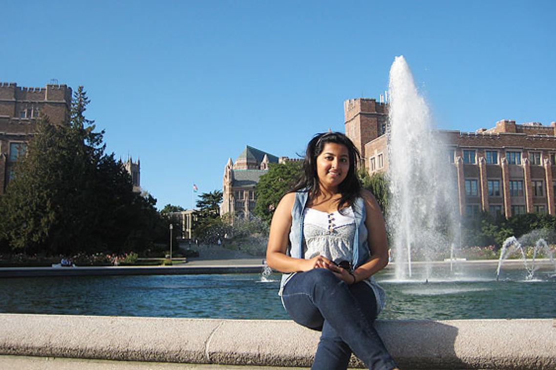 Ms Patel at the University of Washington