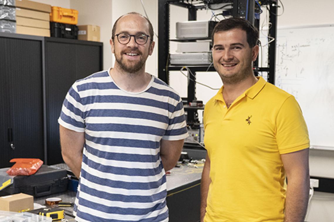 Dr Joel Carpenter and Dr Mickael Mounaix