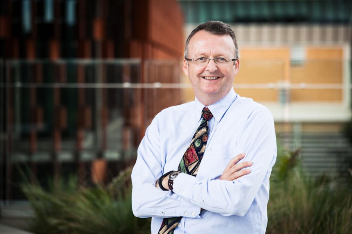 Professor Simon Biggs, the Executive Dean of UQ’s Faculty of Engineering, Architecture and Information Technology ... internationally acclaimed for his research in particle, colloid and interface engineering.