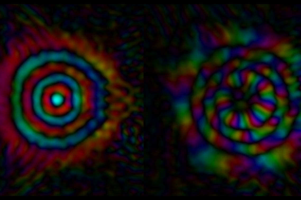 Pretty colour patterns