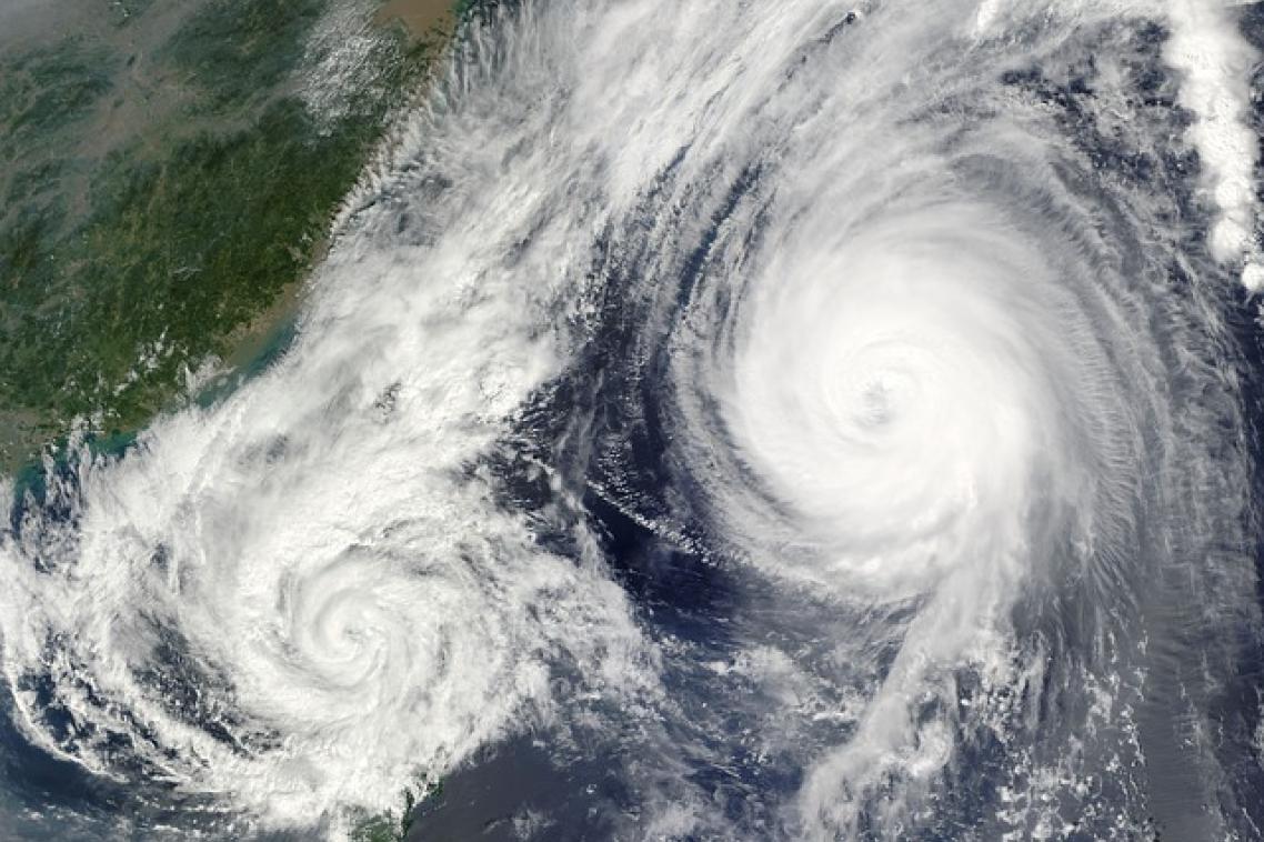 Turbulence (seen here in cyclones) ... is described as the oldest unsolved problem in physics. Image by WikiImages from Pixabay