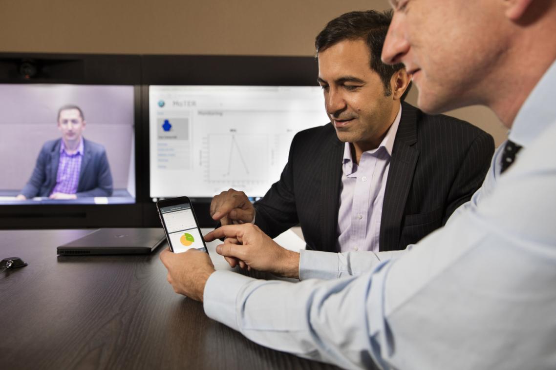 Blood glucose readings are sent directly via blue-tooth technology from the glucose meter to a smartphone and then immediately to secure servers on the Internet where doctors and nurses can access the readings.