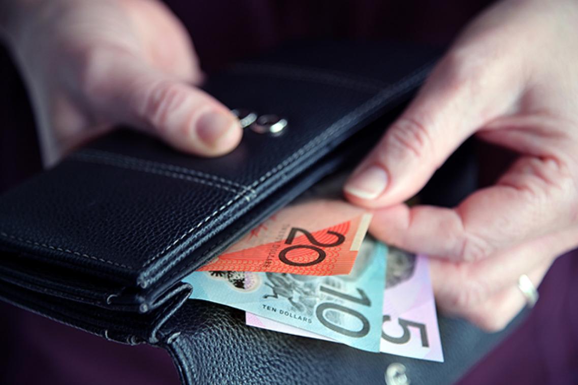 Cash in wallet