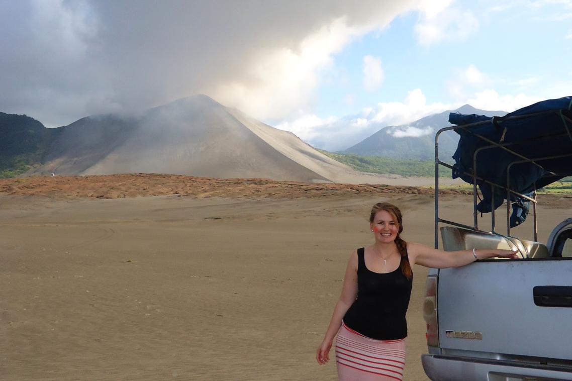 Kristy Guerin wanted to be a vulcanologist from age 12