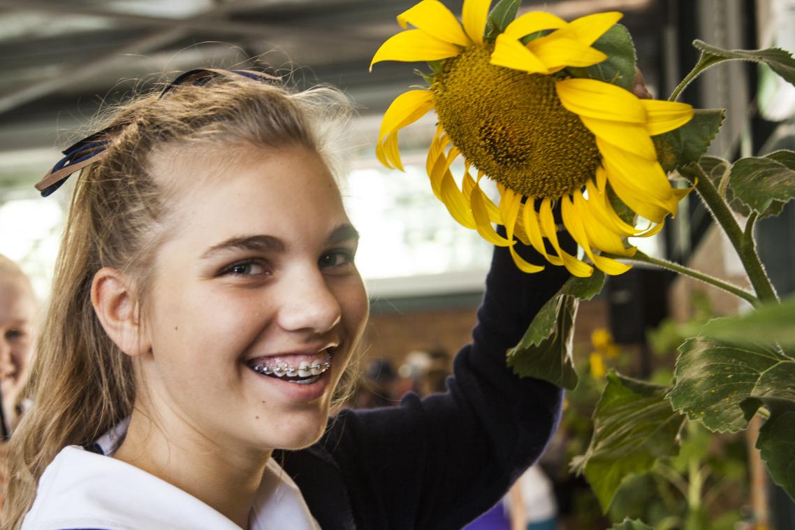 Gabrielle Taylor from St Aidan's Anglican Girls College.