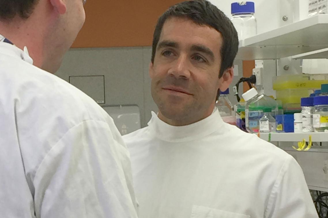 Professor Geoff Faulkner ... studying whether long-term memory is stored in DNA