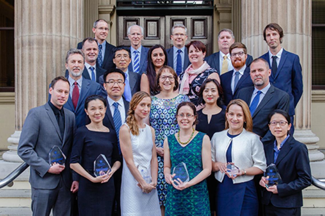 UQ researchers and research supervisors have been recognised for their outstanding contributions in a range of fields at the 2018 UQ Research Week awards