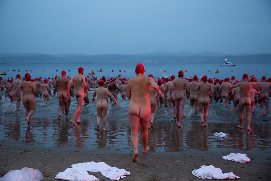 Dark Mofo Nude Solstice Swim - 2016