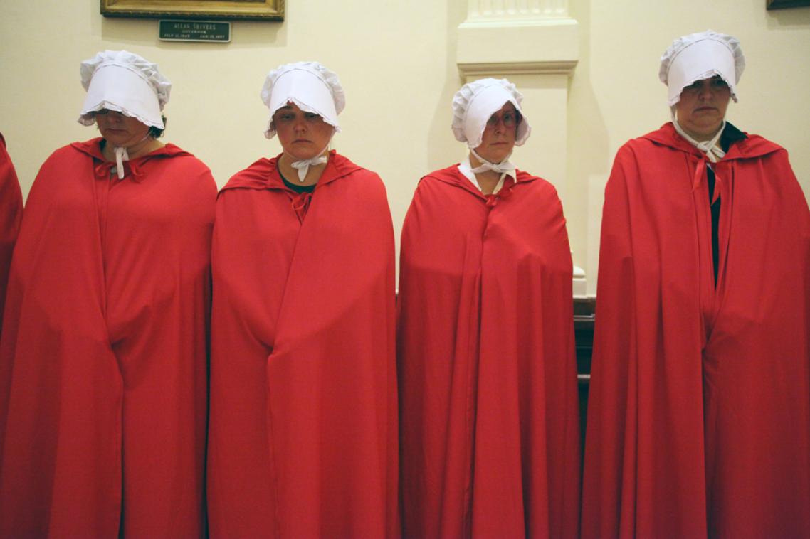Popular television series The Handmaid's Tale. Photo: Vic Hinterlang / Shutterstock.com