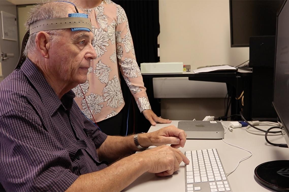 Cognitive training and brain stimulation study