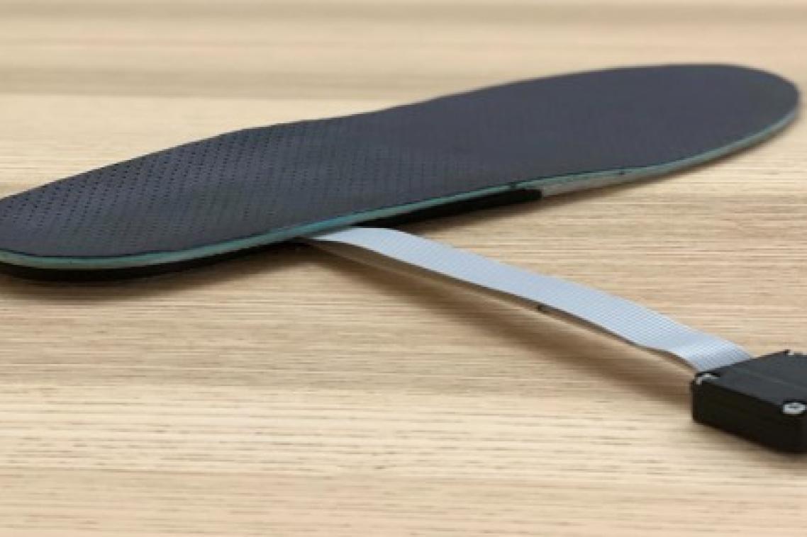 Insole technology designed by UQ researcher.