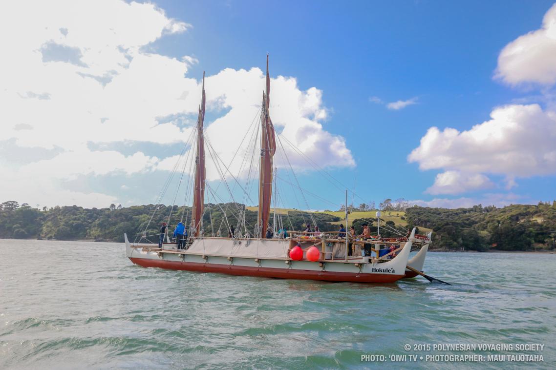 The Hōkūleʻa will stop at UQ's Moreton Bay Research Station this week.