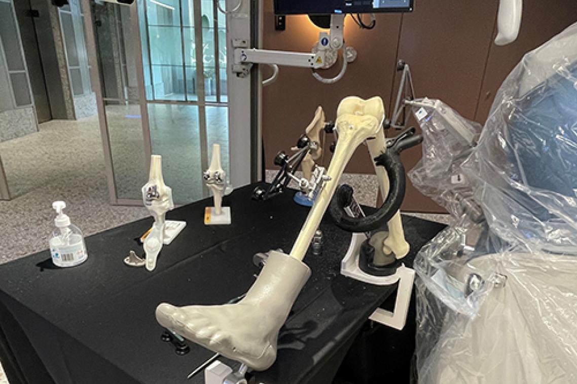 Robotic leg