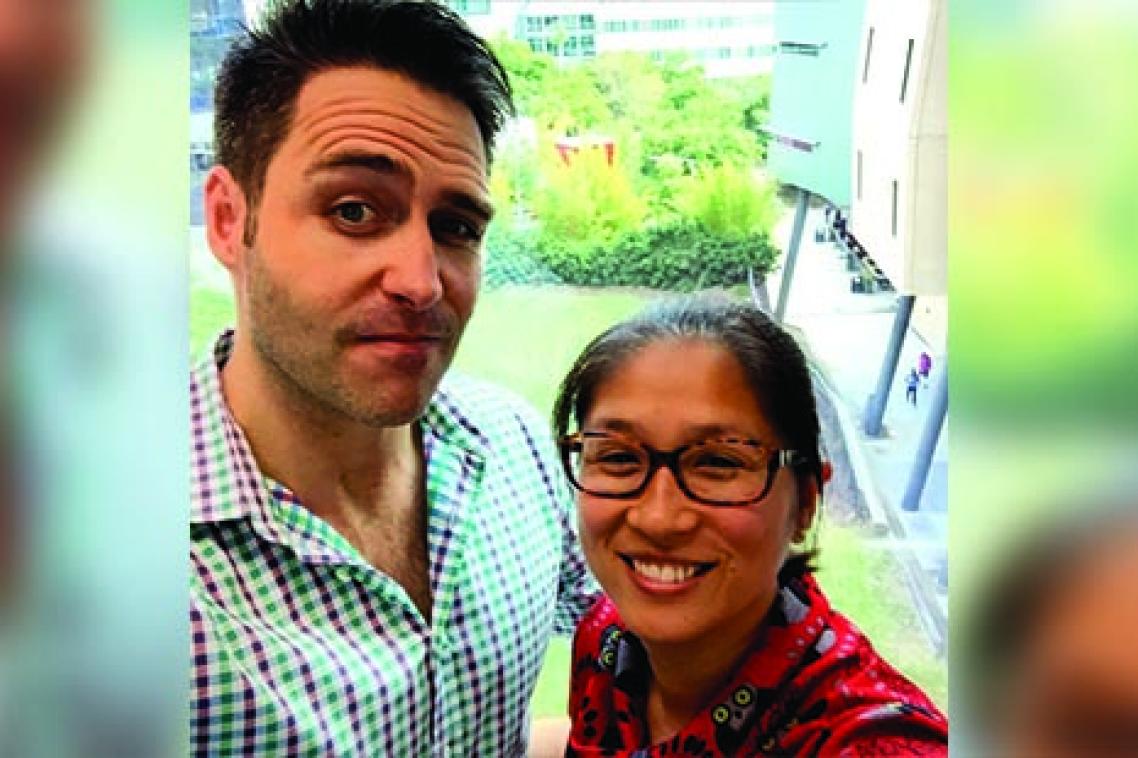 Dr Derik Steyn and his wife and co-researcher, Shyuan Ngo.