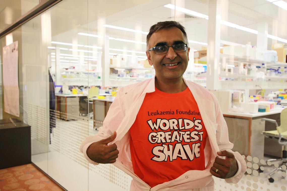 Professor Maher Gandhi will go bald for the World's Greatest Shave.