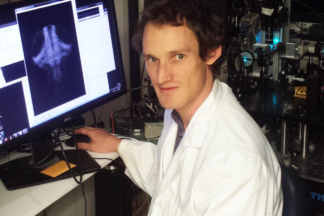 Dr Michael Taylor from UQ's School of Biomedical Sciences,