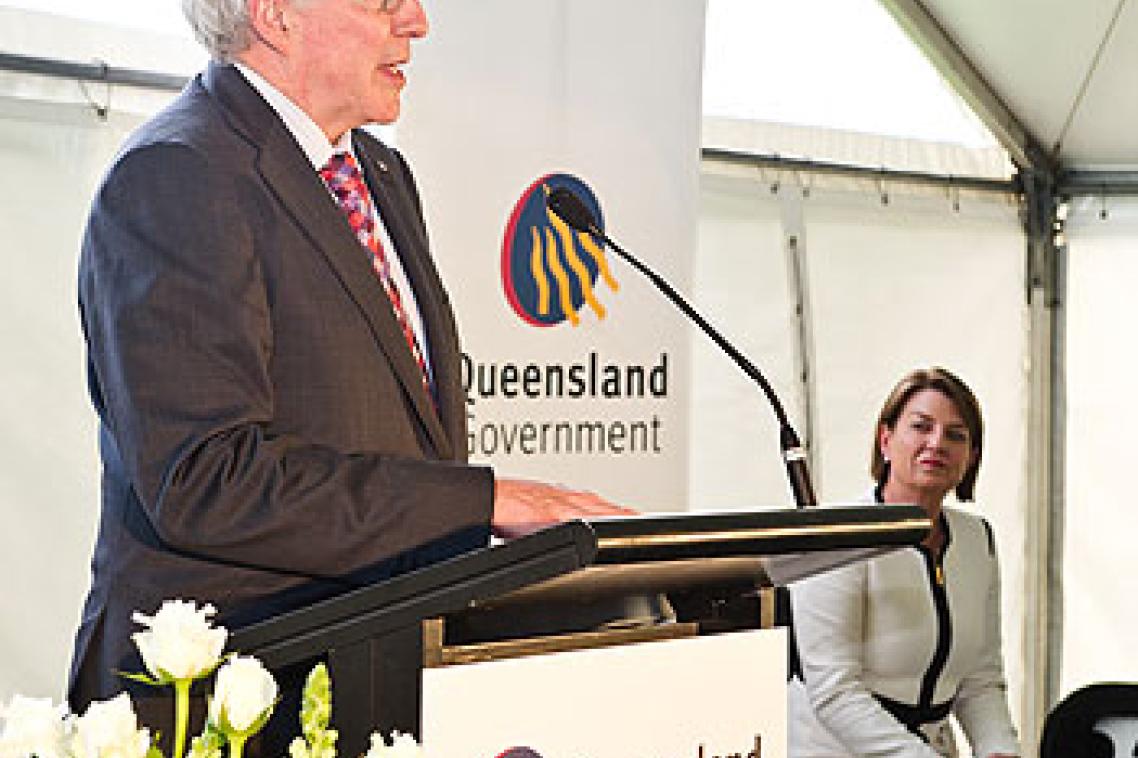 Vice-Chancellor Professor Paul Greenfield . . . UQ will always be the people's university