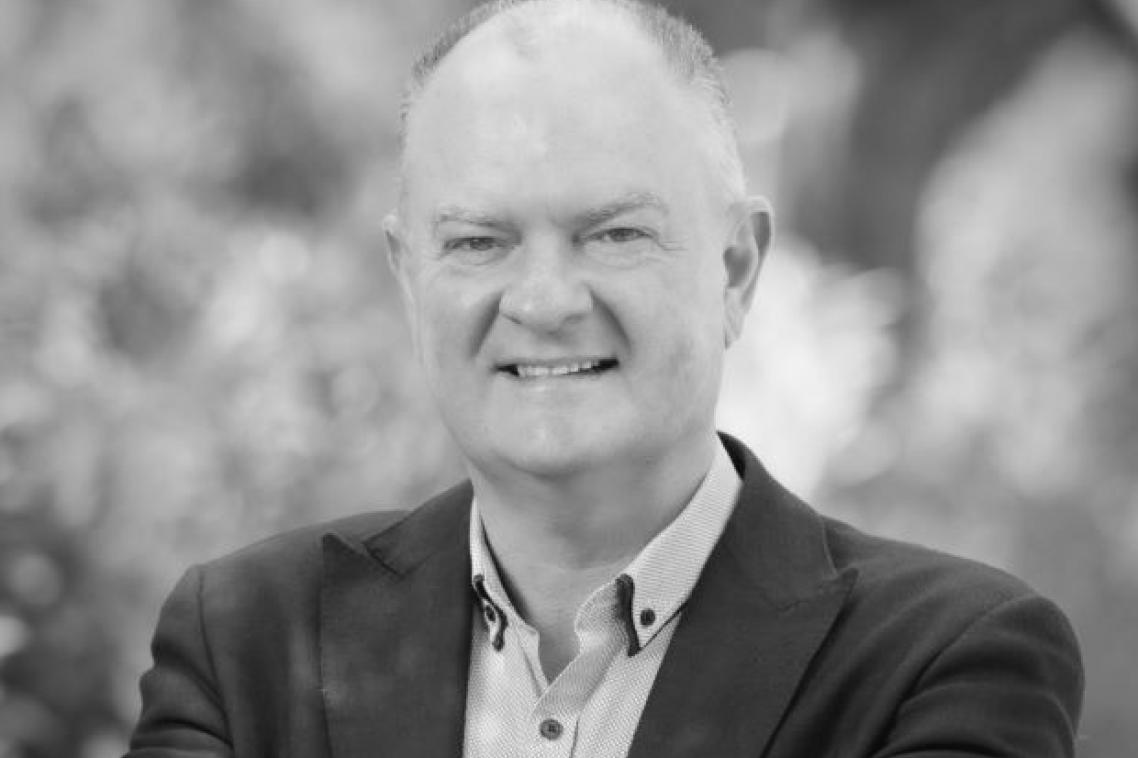 Black and white image of Professor C. Paul Bonnington. Supplied.
