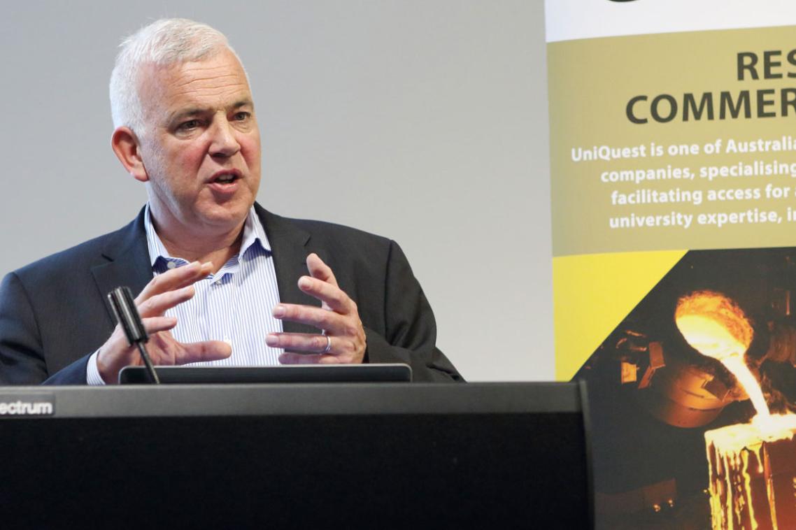 Pfizer’s CTI founder and Chief Scientific Officer Dr Anthony Coyle this morning