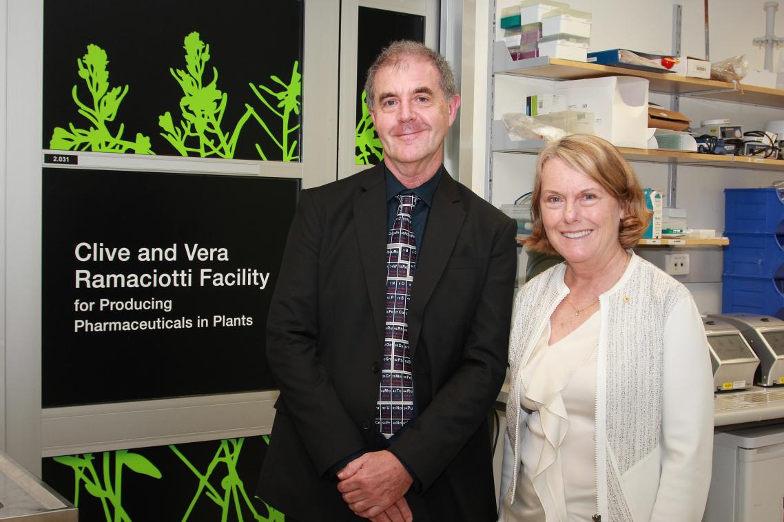 Professor David Craik and Professor Marilyn Anderson