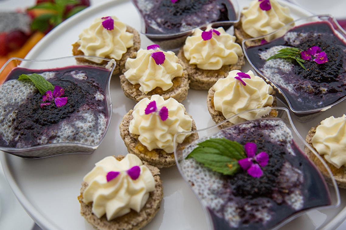 Lemon myrtle and pepperberry scones © Karen Sheldon Catering