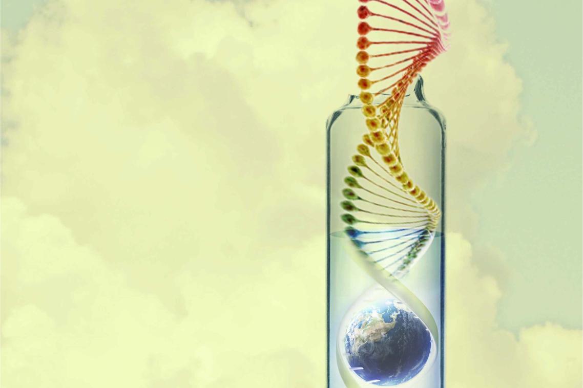 Nature Biotechnology artwork by Zosia Rostomian from Berkeley Lab Creative Services