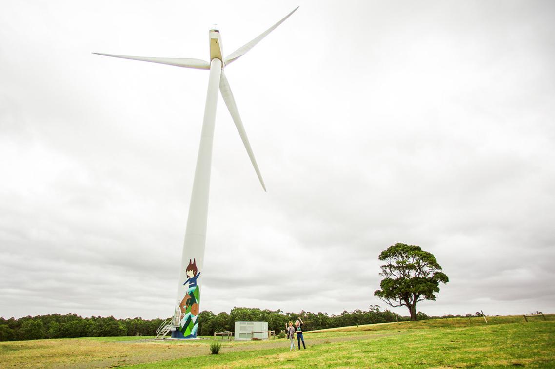 Hepburn Wind, a 4.1MW two-turbine wind farm cooperative